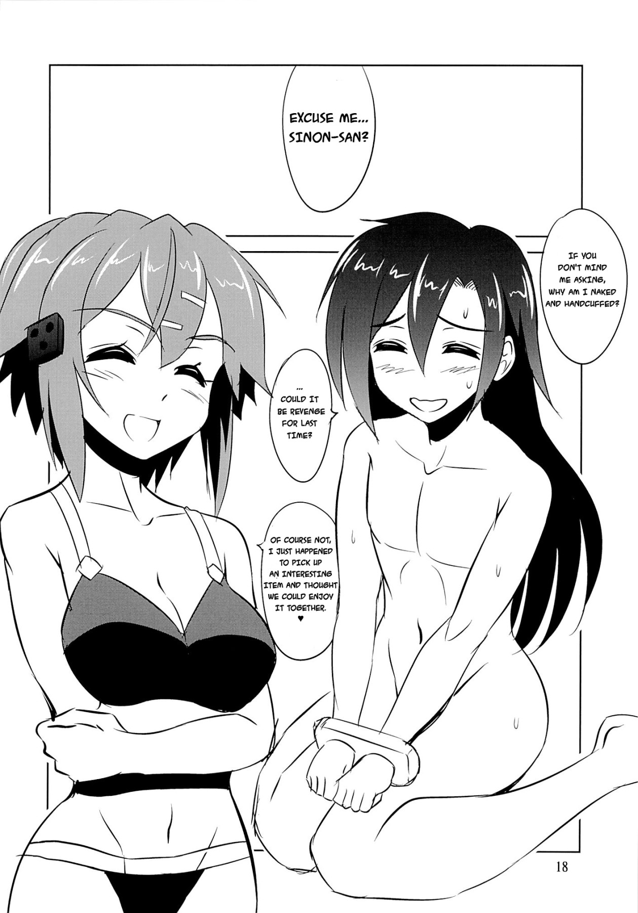 Hentai Manga Comic-Sinon On The Counterattack-Read-17